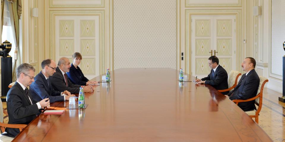 Ilham Aliyev received the EU Special Representative for the South Caucasus