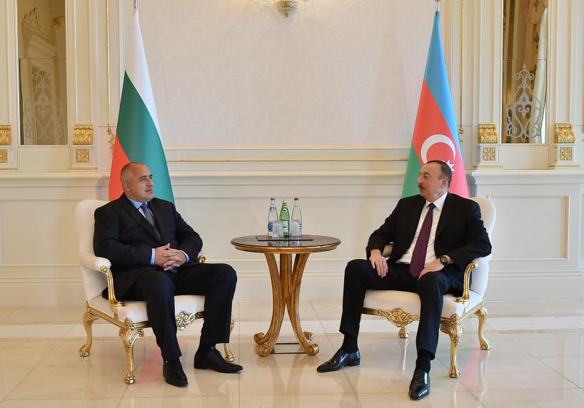 Ilham Aliyev received Prime Minister of Bulgaria Boyko Borisov