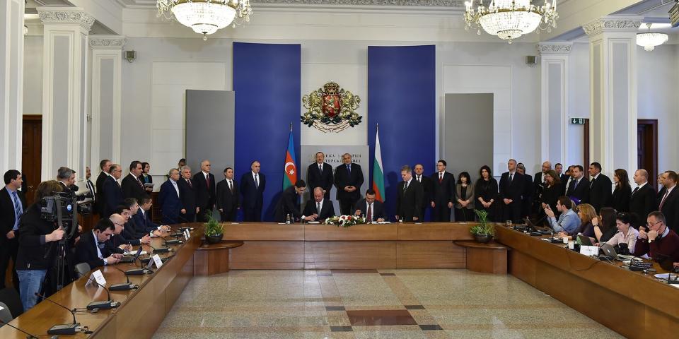 Azerbaijani-Bulgarian documents were signed