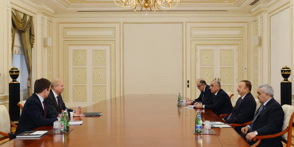 Ilham Aliyev received Chief Executive Officer of BP