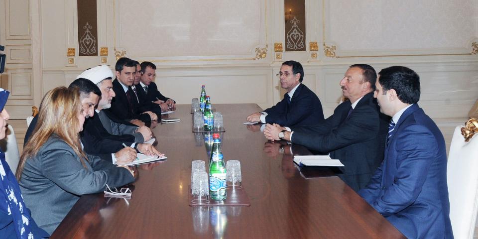 Ilham Aliyev received a delegation led by the chairman of the foreign relations committee of the Iraqi parliament, Hammam Hammoudi