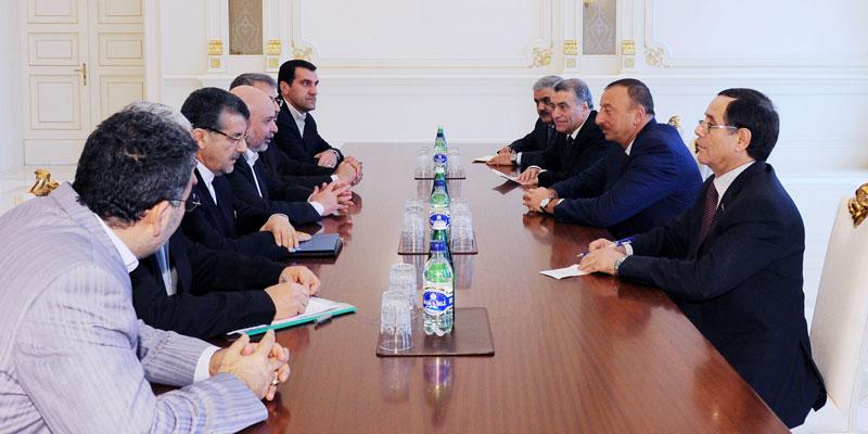 Ilham Aliyev received a delegation led by Oil Minister of Iran, Seyed Masoud Mir Kazemi