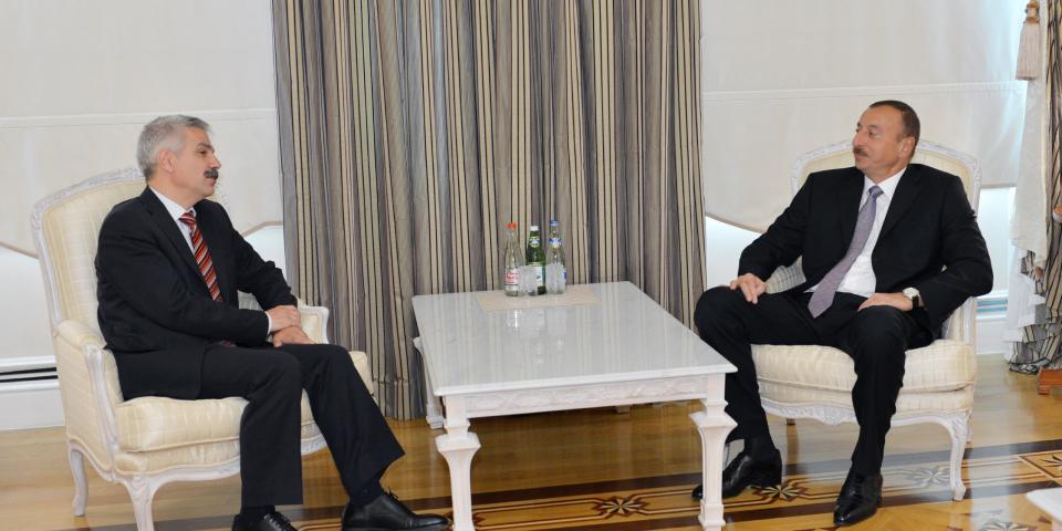 Ilham Aliyev received the Ambassador of the Kingdom of the Netherlands to Azerbaijan in connection with the completion of his diplomatic mission in the country