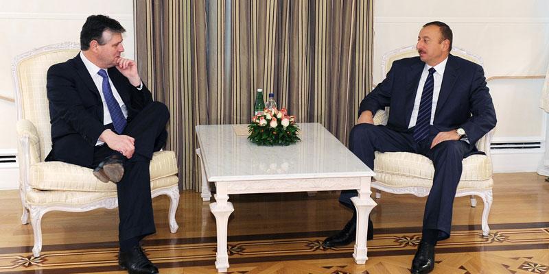 Ilham Aliyev received BP Group CEO of Exploration and Production on the occasion of completion of his activities