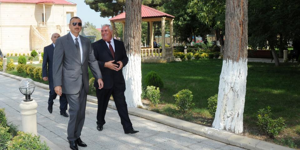 Ilham Aliyev visited the Mammadaga Nazirov Culture and Recreation Park