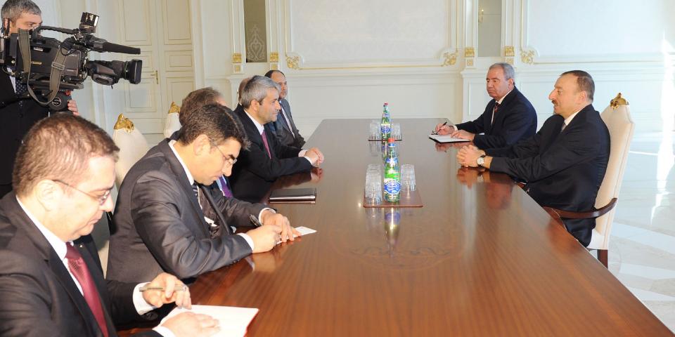 Ilham Aliyev received a delegation led by Minister for Science, Industry and Technology of Turkey Nihat Ergun