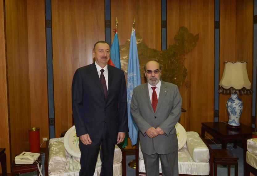 Ilham Aliyev met with FAO Director-General Jose Graziano da Silva in Rome