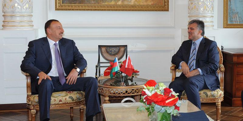 President Ilham Alieyv met with Turkish President Abdullah Gul