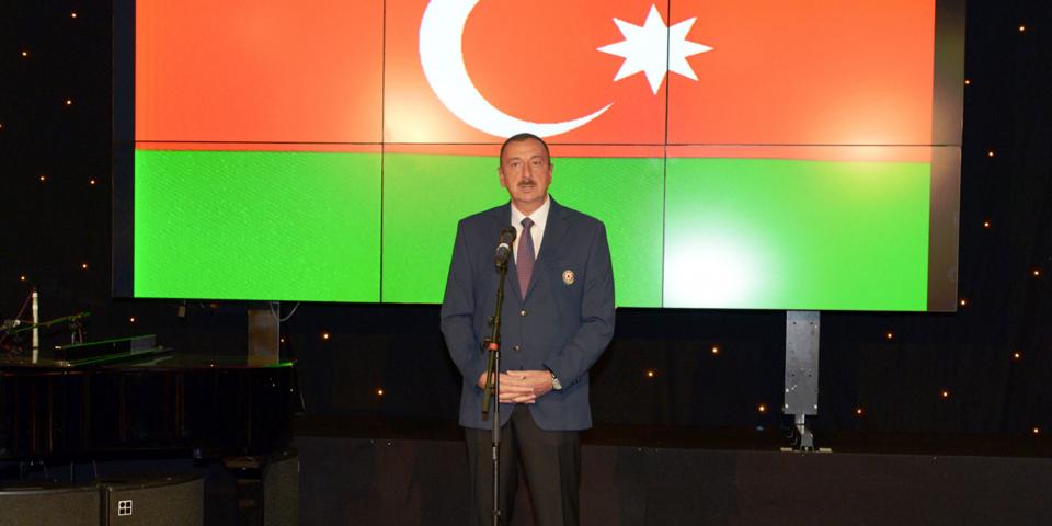 Ilham Aliyev attended the “Day of Azerbaijan” ceremony on the sidelines of the 30th Summer Games in London