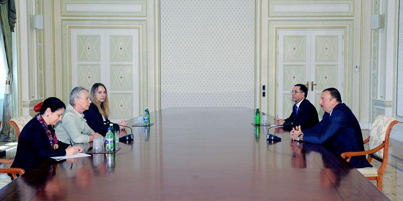 Ilham Aliyev received the Deputy Secretary General of the Council of Europe