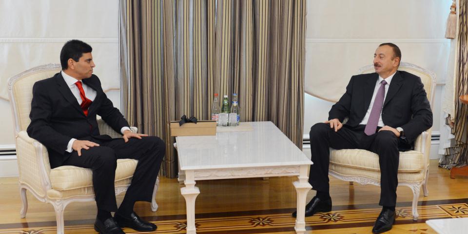 Ilham Aliyev received the chairman of the Brazil-Azerbaijan Friendship Group and an authorized representative of the Chamber of Deputies