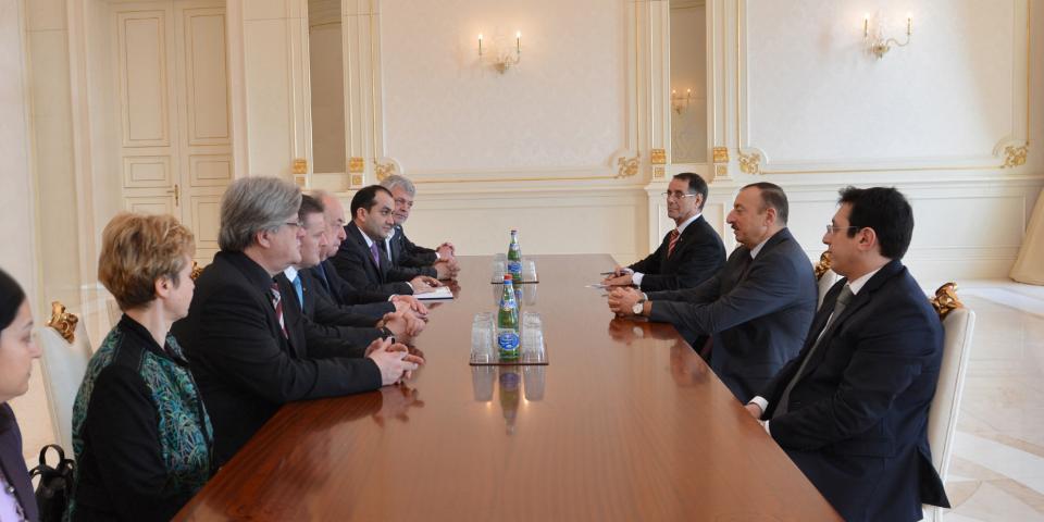 Ilham Aliyev received a delegation led by the Second President of the National Council of Austria