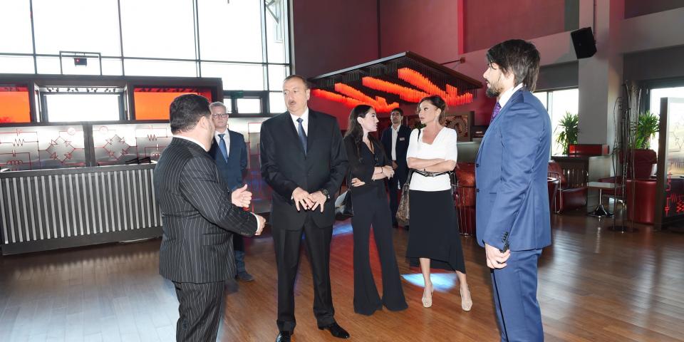 Ilham Aliyev reviewed Azerbaijani House in National Flag Square