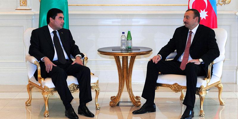 Ilham Aliyev and President of Turkmenistan Gurbanguly Berdimuhamedow had a meeting