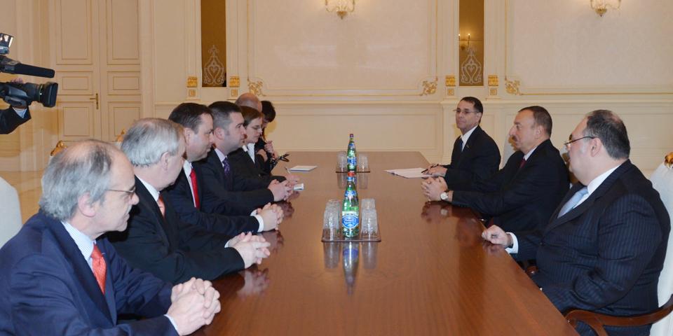 Ilham Aliyev received a delegation led by the Deputy Chairman of the Chamber of Deputies of the Czech Republic