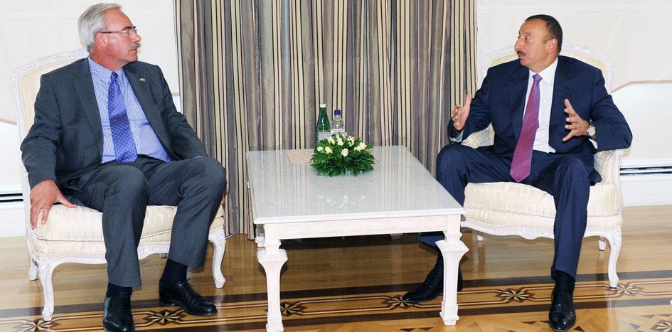 Ilham Aliyev received the Ambassador of the Kingdom of the Netherlands to the Republic of Azerbaijan.