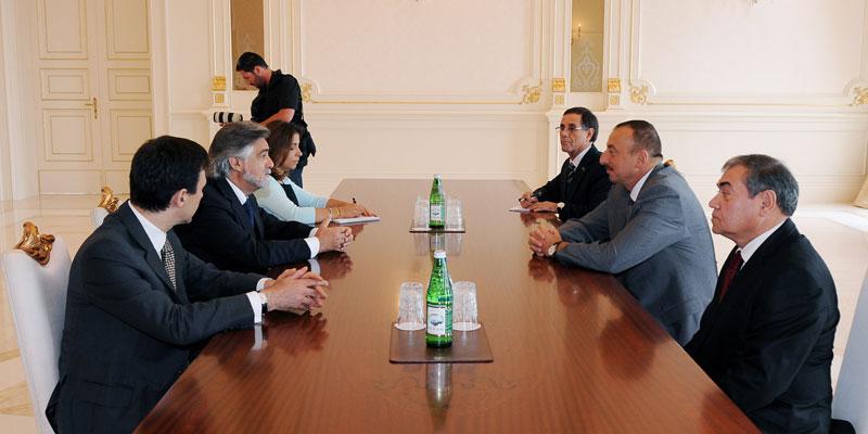 Ilham Aliyev received the Portuguese Minister of Foreign Affairs