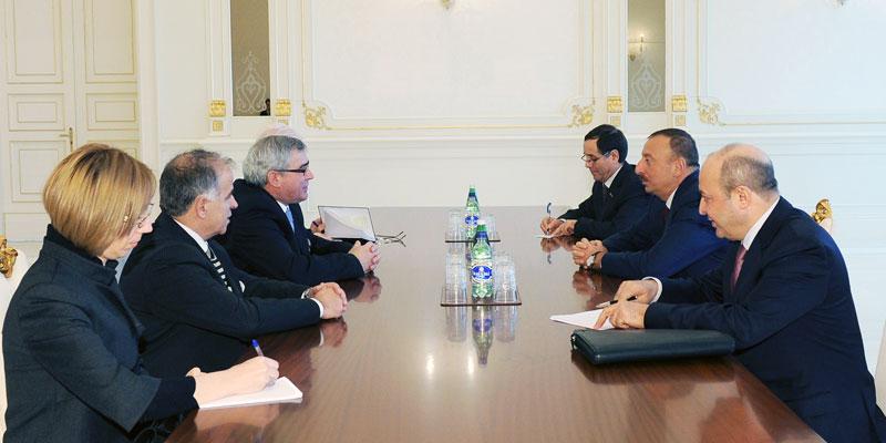 Ilham Aliyev received Foreign Minister of Bosnia and Herzegovina, Sven Alkalaj