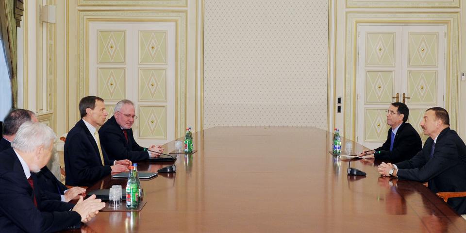 Ilham Aliyev received the co-chairs of the OSCE Minsk Group and the special representative of the OSCE chairman-in-office