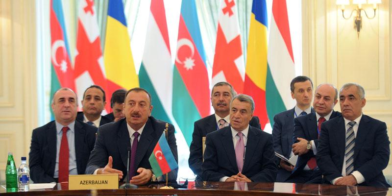 Quadripartite meeting held between the leaders of Azerbaijan, Georgia, Romania and Hungary