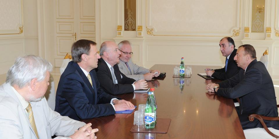 Ilham Aliyev received the Co-Chairs of the OSCE Minsk Group and the Personal Representative of the OSCE Chairman-in-Office