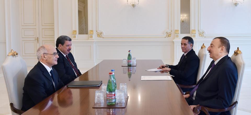 Ilham Aliyev received Algeria's Energy Minister