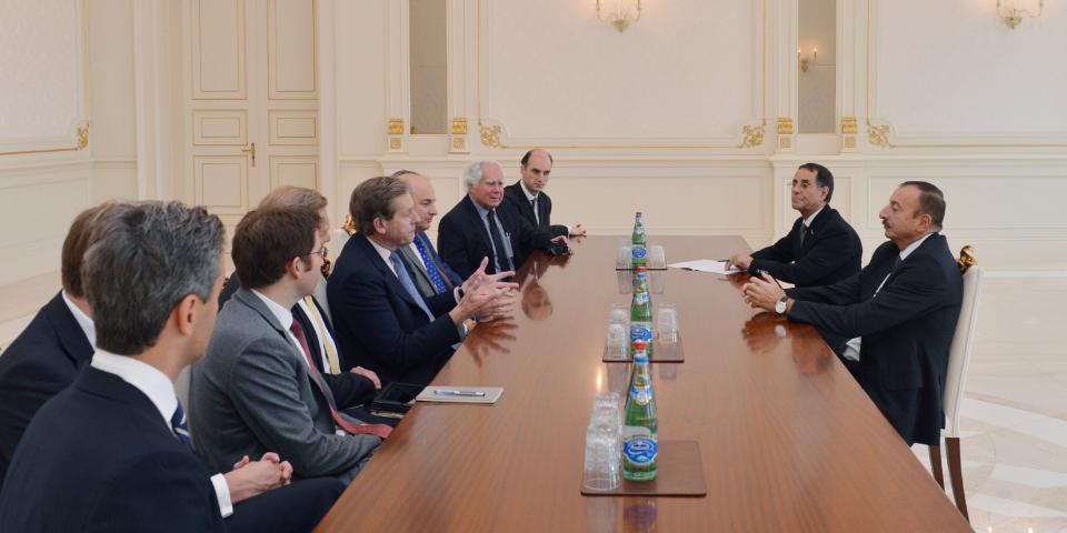 Ilham Aliyev received a delegation led by the envoy of the Prime Minister of Great Britain on trade and member of the House of Lords