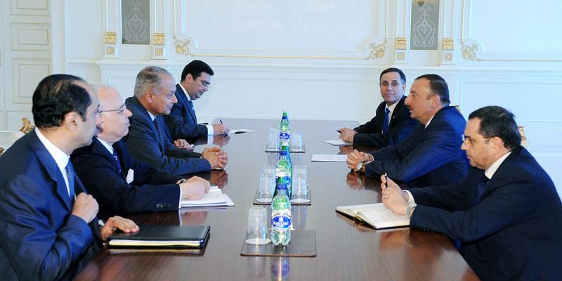 Ilham Aliyev received a delegation led by Minister of Foreign Affairs of  Egypt