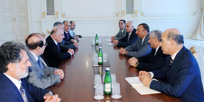 Ilham Aliyev received the Minister of Petroleum and Mineral Resources of the Syrian Arab Republic