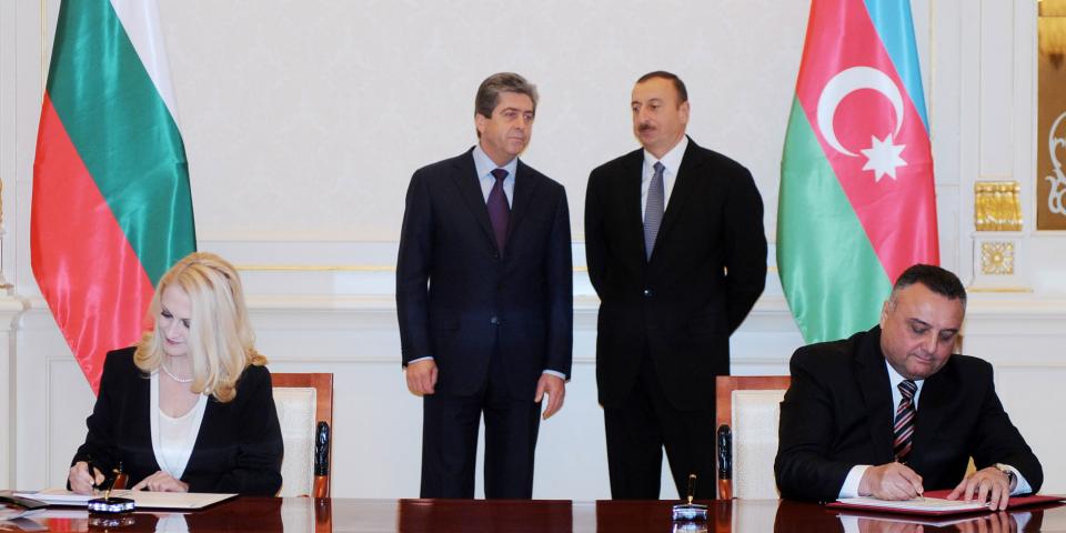 Ceremony of signing of Azerbaijani-Bulgarian documents was held