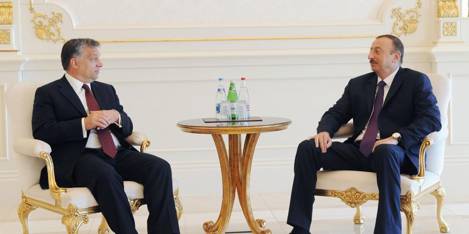 Ilham Aliyev met with Hungarian Prime Minister Viktor Orban