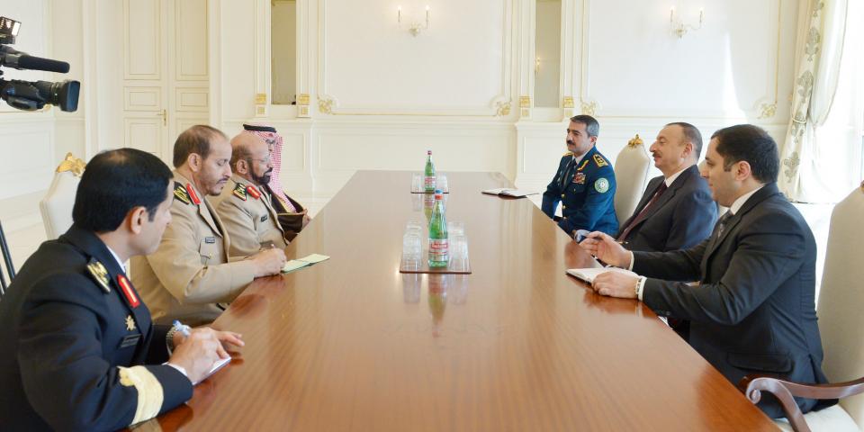 Ilham Aliyev received delegation led by General Director of Border Guard of Kingdom of Saudi Arabia