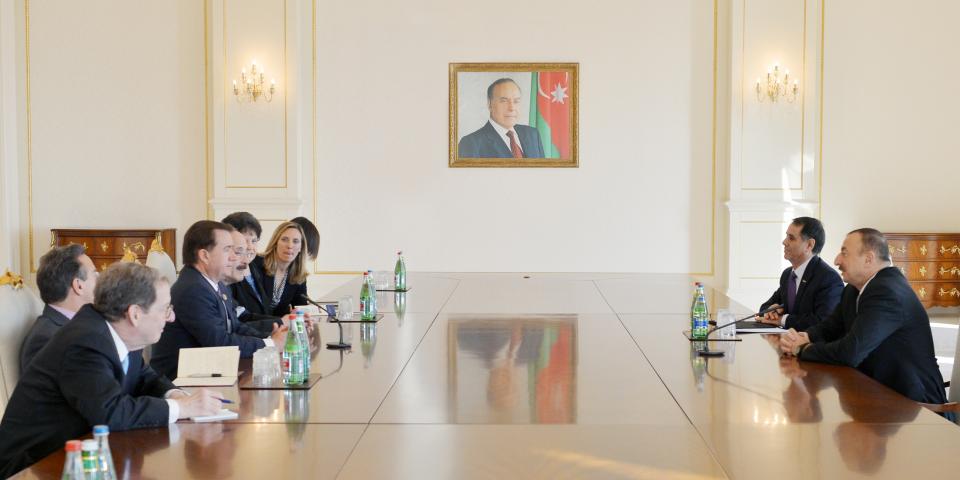 Ilham Aliyev received Chairman of U.S. House Foreign Affairs Committee and his accompanying delegation of congressmen