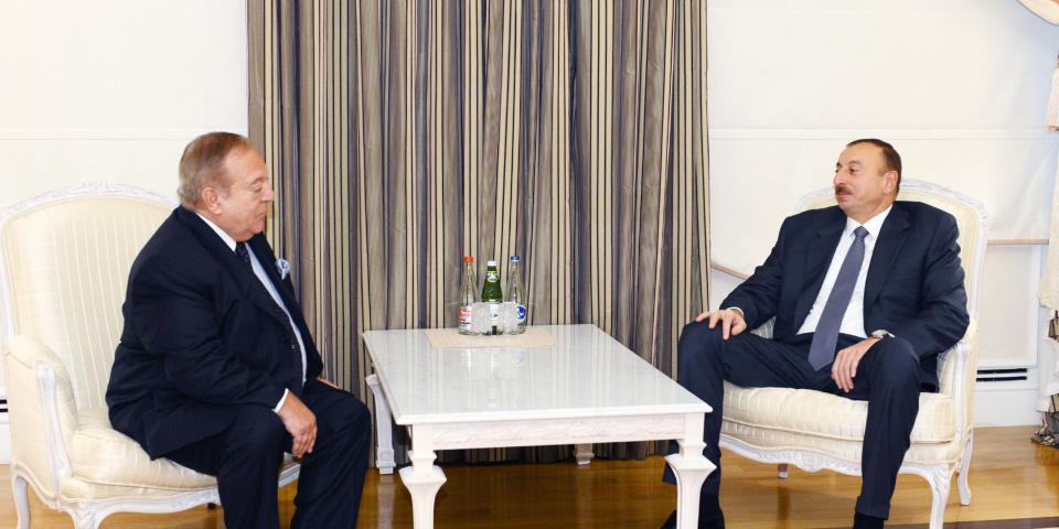 Ilham Aliyev received the President of the International Weightlifting Federation