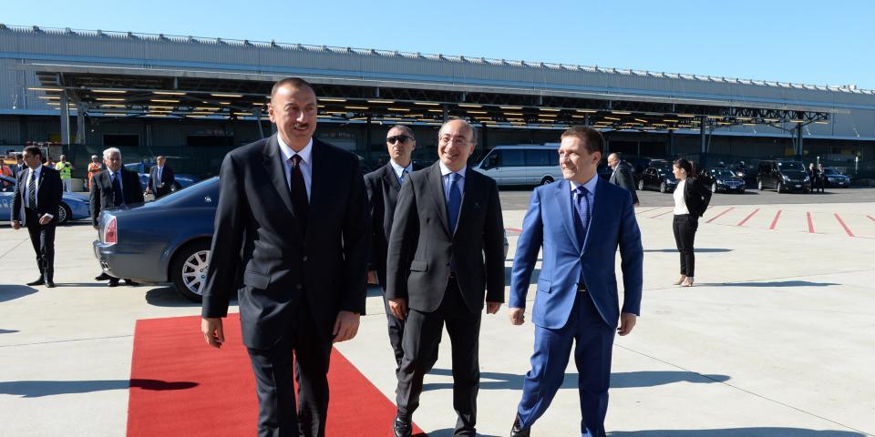Ilham Aliyev’s official visit to Italy ended