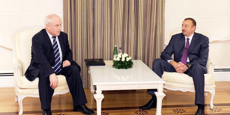 Ilham Aliyev received Executive Secretary of CIS Executive Committee, Sergey Lebedev