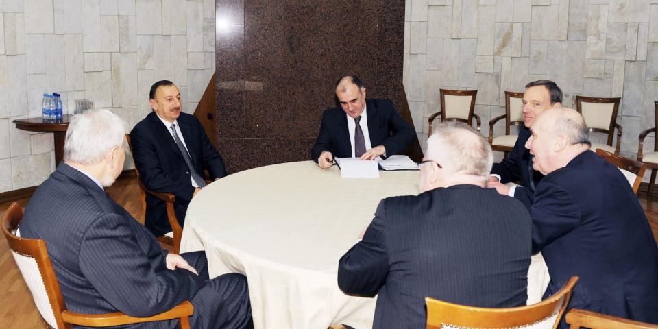 Ilham Aliyev met with the OSCE Co-Chairmen