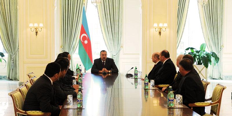 Ilham Aliyev received heads of CIS delegations, intelligence services and security bodies