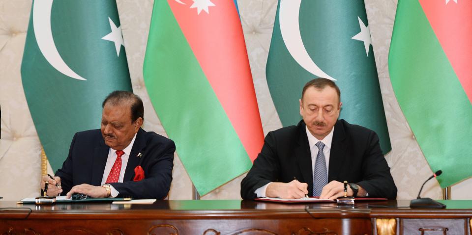 Состоялось подписание азербайджано-пакистанских документов