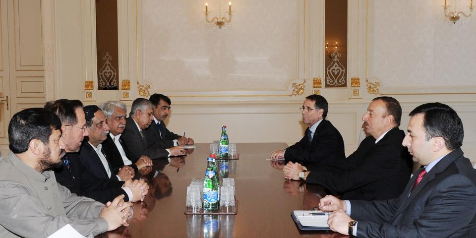 Ilham Aliyev received a delegation led by the Deputy Chairman of Pakistani Senate