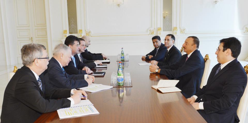 Ilham Aliyev received a delegation led by the Deputy Prime Minister and Minister of Foreign and European Affairs of the Slovak Republic