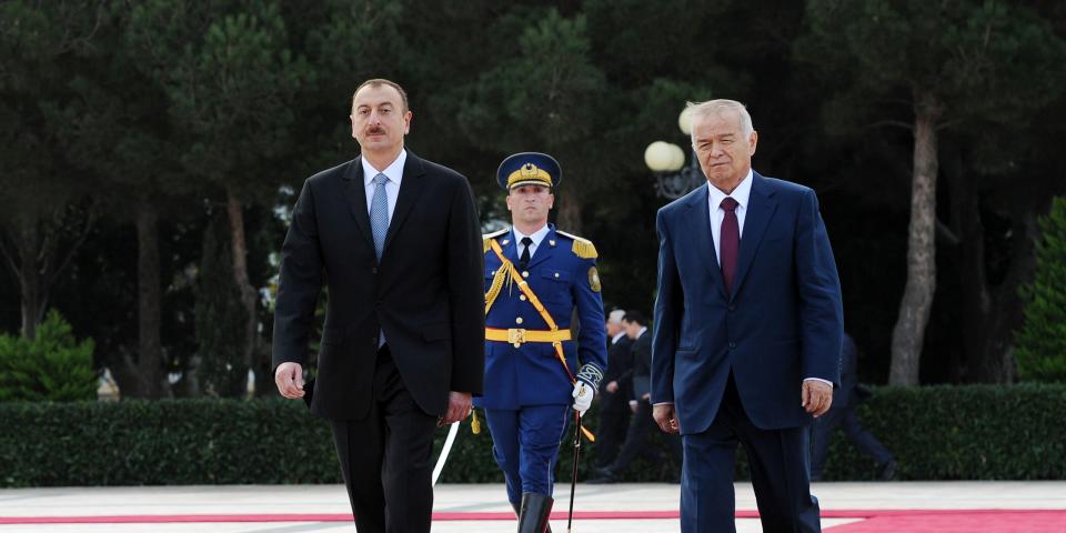 Official welcoming ceremony of President of Uzbekistan Islam Karimov was held