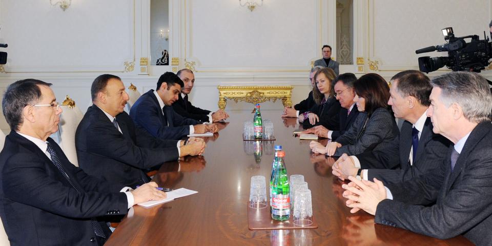 Ilham Aliyev received a delegation led by the deputy chairman of the France-Caucasus friendship group