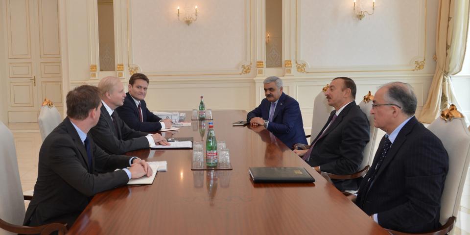 Ilham Aliyev received a delegation led by the Chief Executive Officer of bp