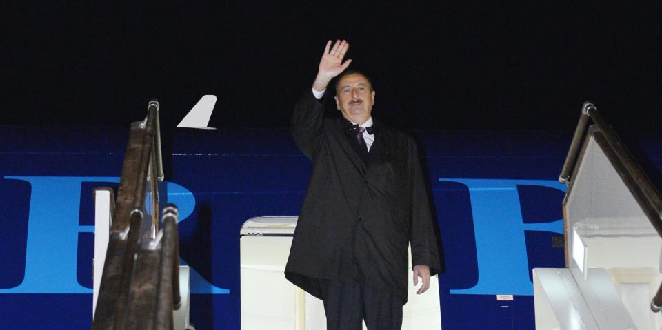 Ilham Aliyev goes to the Republic of Turkey on an official visit