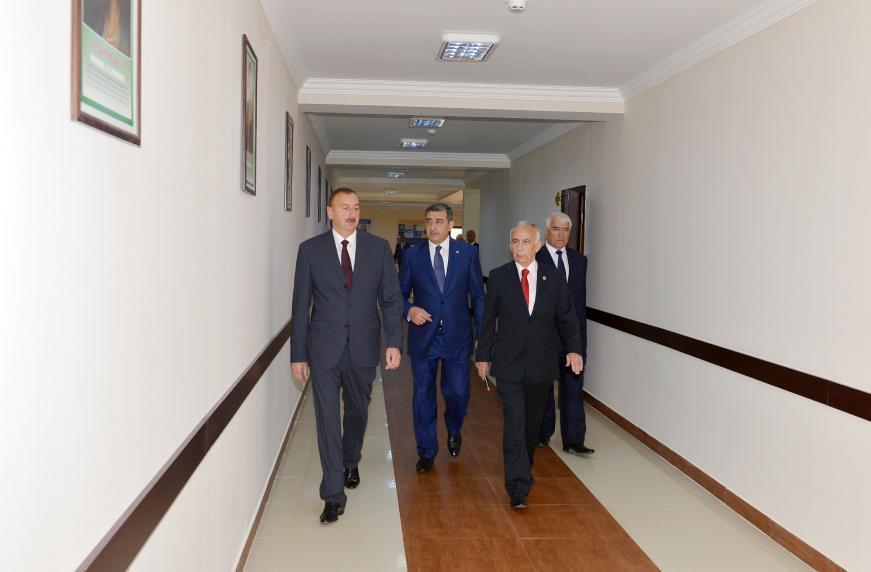 Ilham Aliyev attended the opening of a new building of school No. 84 in Baku
