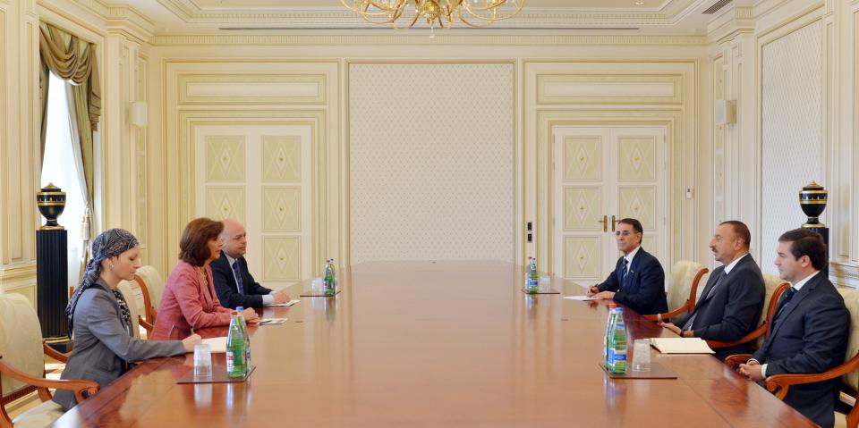 Ilham Aliyev received a delegation led by the Minister of Foreign Affairs of Colombia