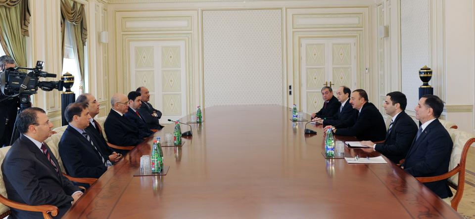 Ilham Aliyev received a delegation led by Minister of Justice of the Kingdom of Morocco, Mohamed Naciri