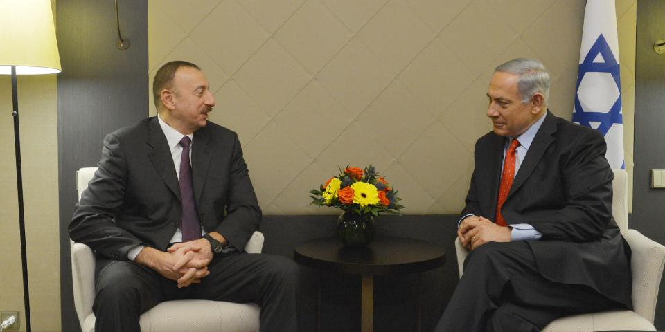 Ilham Aliyev met with Israeli Prime Minister Benjamin Netanyahu in Davos