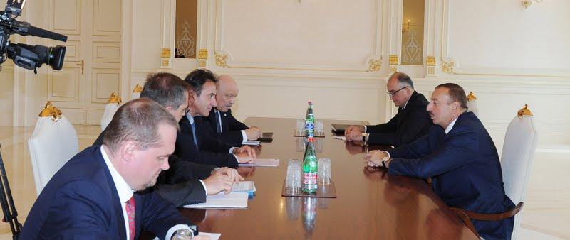 Ilham Aliyev received a delegation led by the president of the supervisory board of Austria’s OMV, Gerhard Roiss